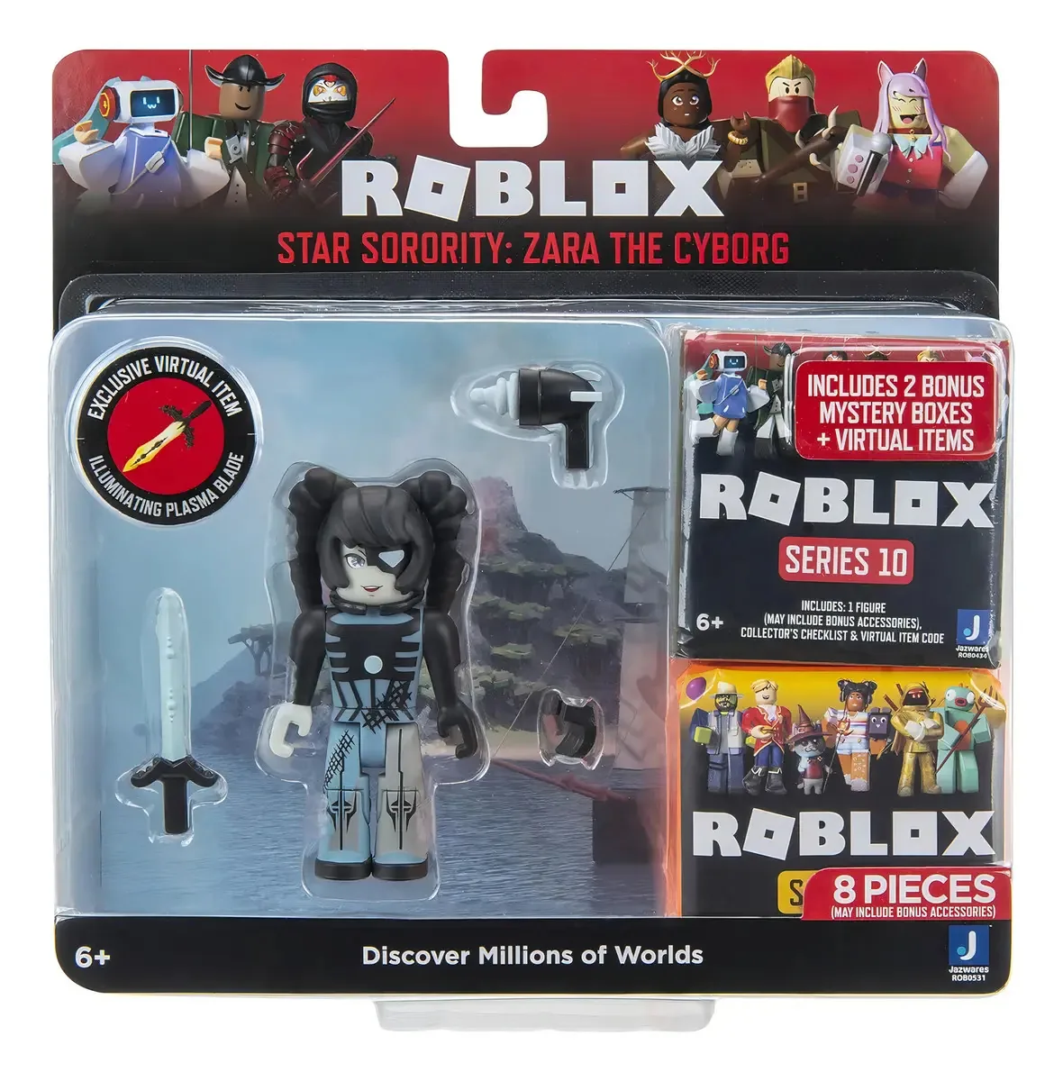Caixas e itens virtuais Roblox Star Sorority Zara The Cyborg 2