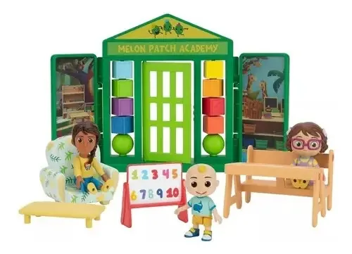 Conjunto de horários escolares Cocomelon Deluxe