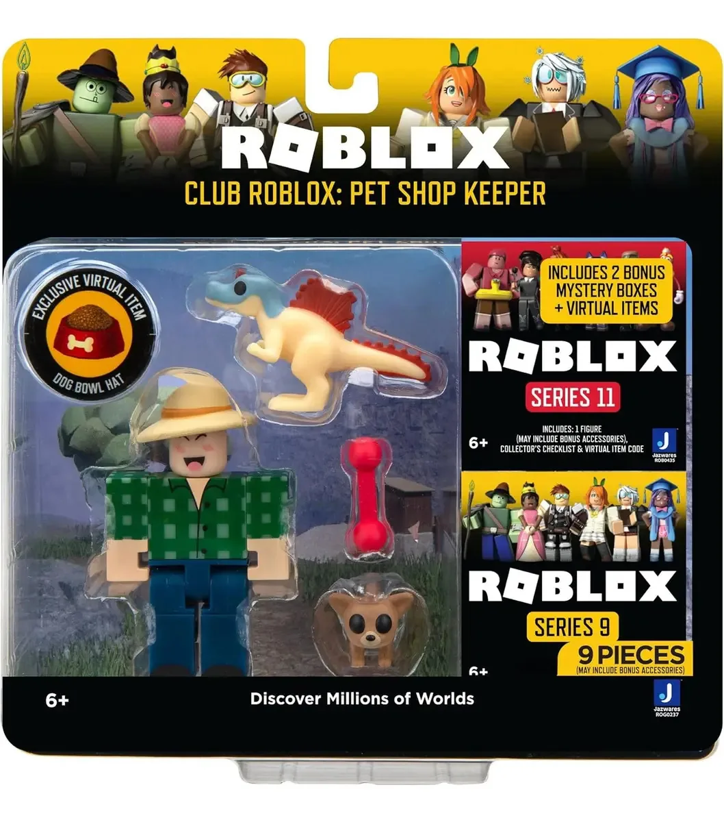 Roblox - Club Roblox: Pet Shop Keeper (2 caixas e item virtual)