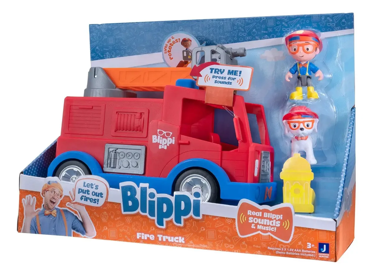 Caminhão de bombeiros Blippi
