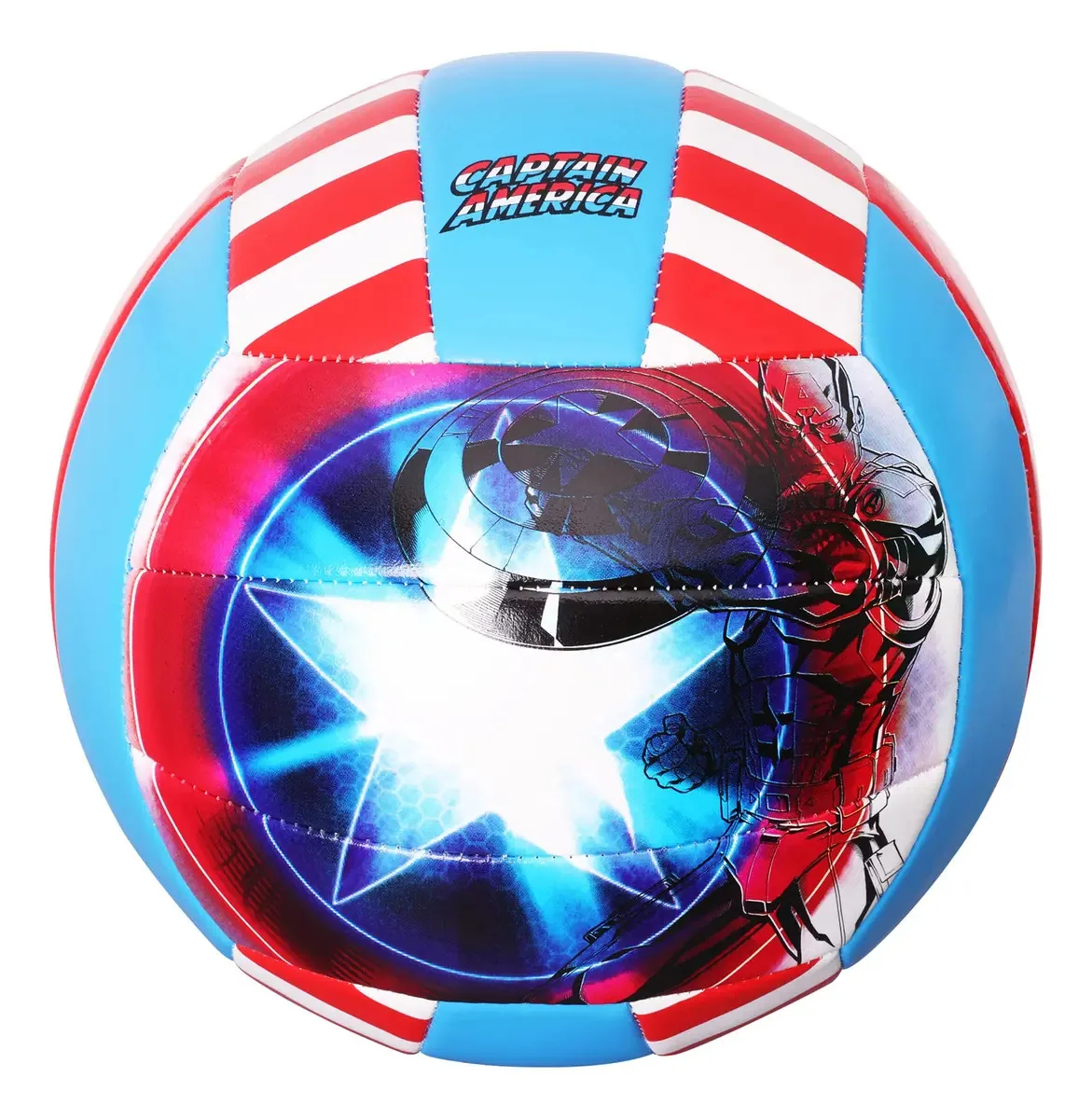 Bola de Vôlei Marvel Captain America Tamanho 4 Crianças