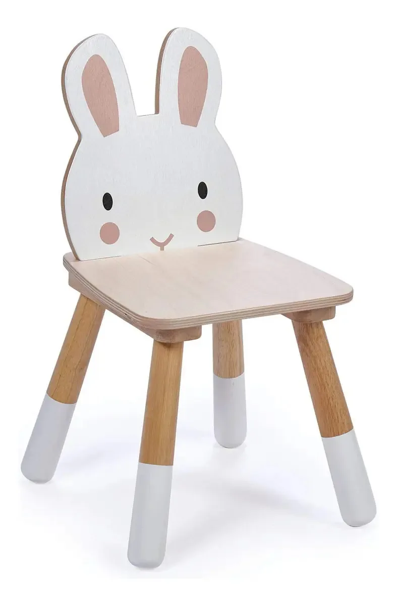 Brinquedos Tender Leaf - Coleções de mesas e cadeiras florestais. Cor: branco