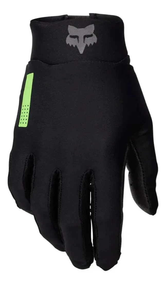 Par de luvas para motociclistas Fox Racing Flexair 50YR Preto tamanho L