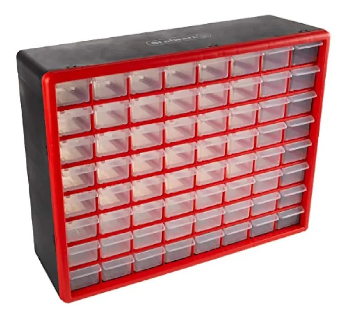 Organizador de armazenamento Stalwart - 64 - Vermelho