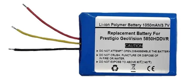 Bateria de reposição para o navegador GPS Prestigio Geovision 5