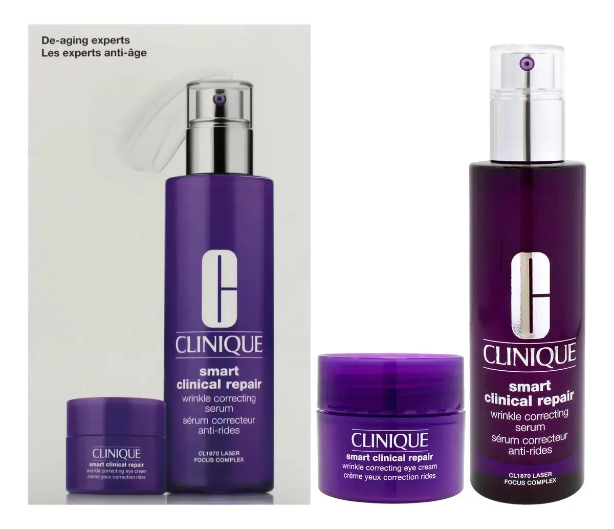 Conjunto De Cuidados Com A Pele Clinique De-aging Experts Sm