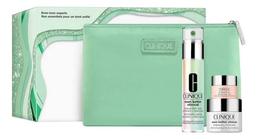 Kit de cuidado com a pele Clinique Kit de Nata Skin Care - 4 peças