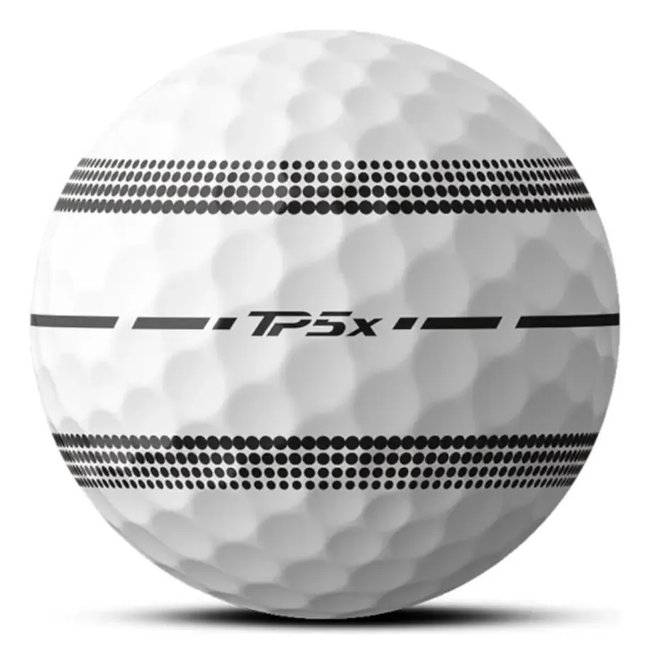 Bolas de golfe Taylormade Golf 2024 Tp5 Bola de golfe com listras coloridas