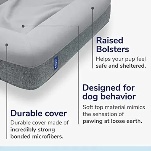 Cama para cães Casper Felpa Viscoelastica