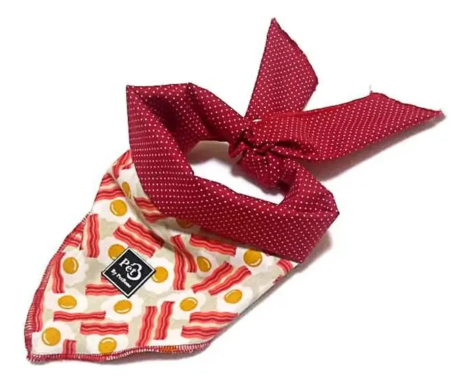 Bandana Pet Tradicional Bacon Com Ovos G
