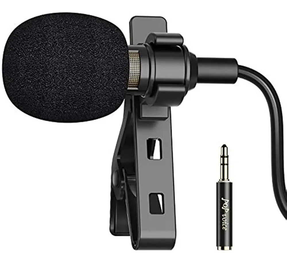 Microfone de lapela de lapela de lapela de cabeça única Pop Voice 16P