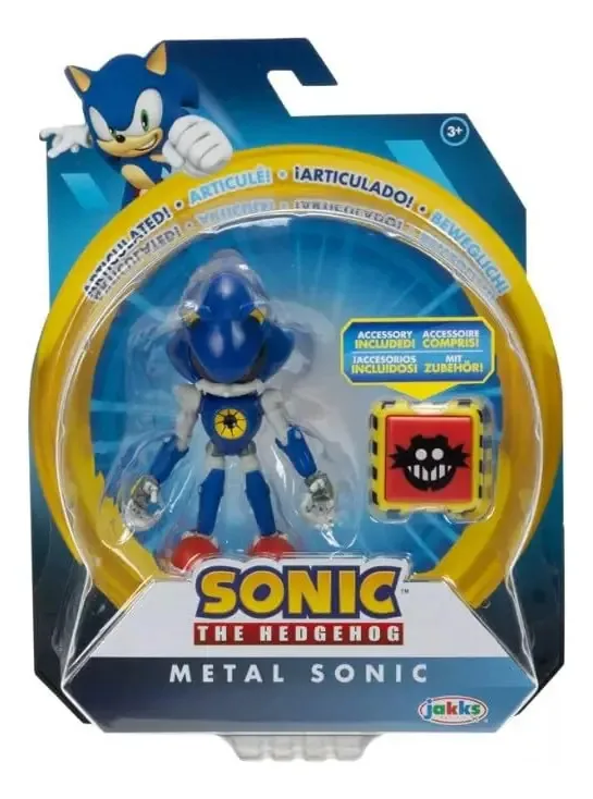 Coleção de bonecos de ação articulados de Sonic The Hedgehog