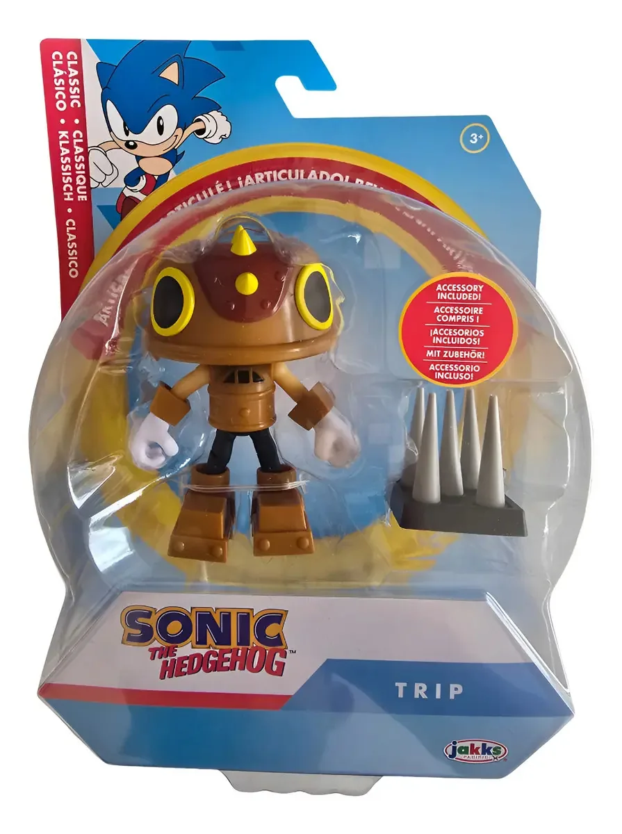 Boneco de ação Trip 4 Sonic Classic