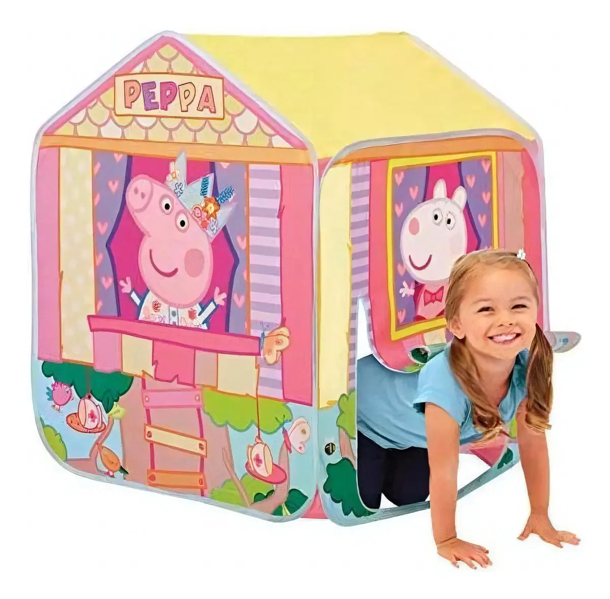 Campanha Peppa Pig para crianças, rosa