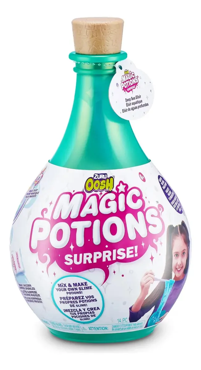 Kit De Geleca Surpresa Oosh Potions Slime Da Zuru Diy