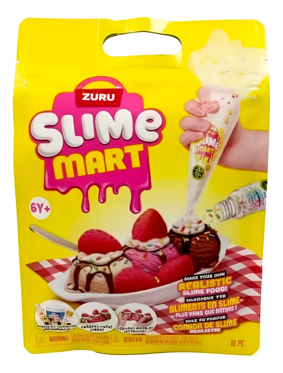 Conjunto de sorvetes Zuru Slime Mart - Kit de sorvete