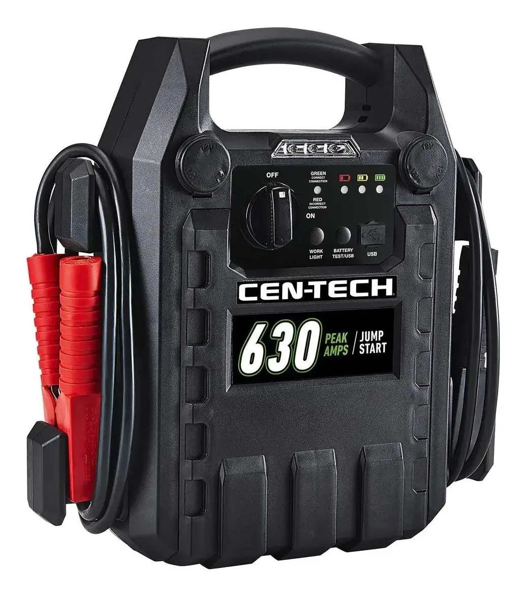 Bateria de carro portátil de 630 A Jump Starter