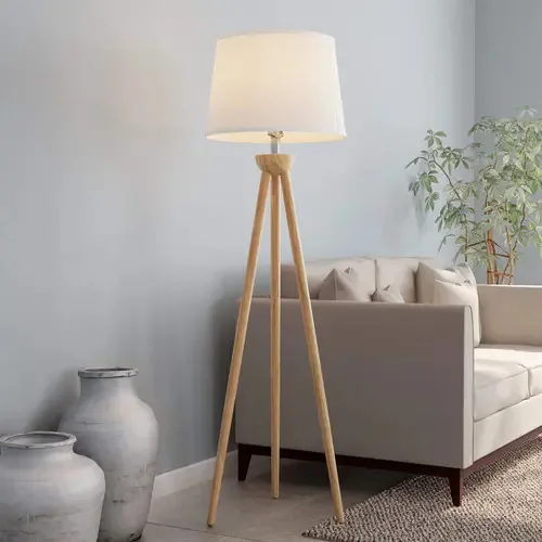 Luminária de chão Lavish Home Tripod Decora