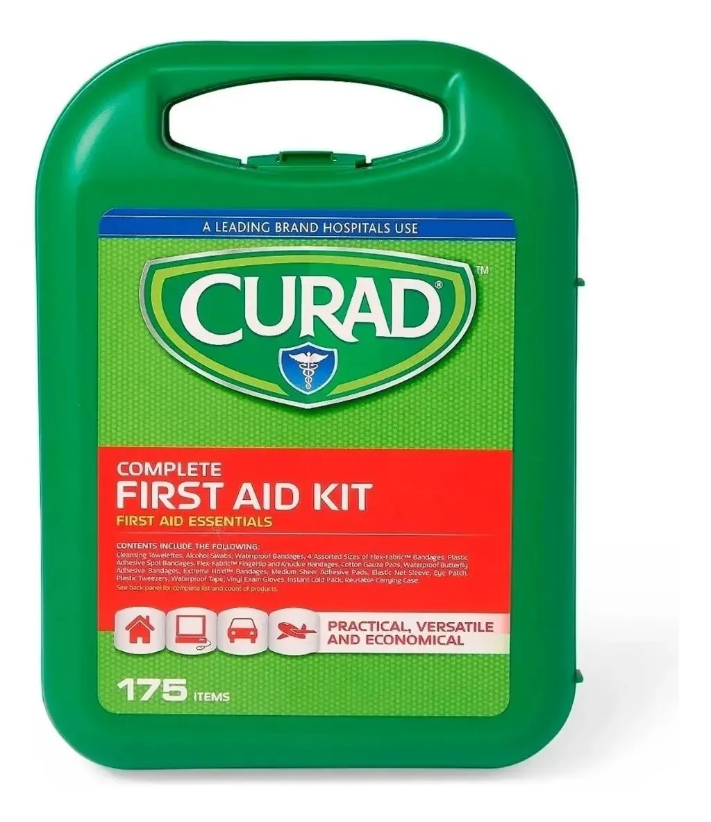 Kit de primeiros socorros, viagem, Auto Care 175