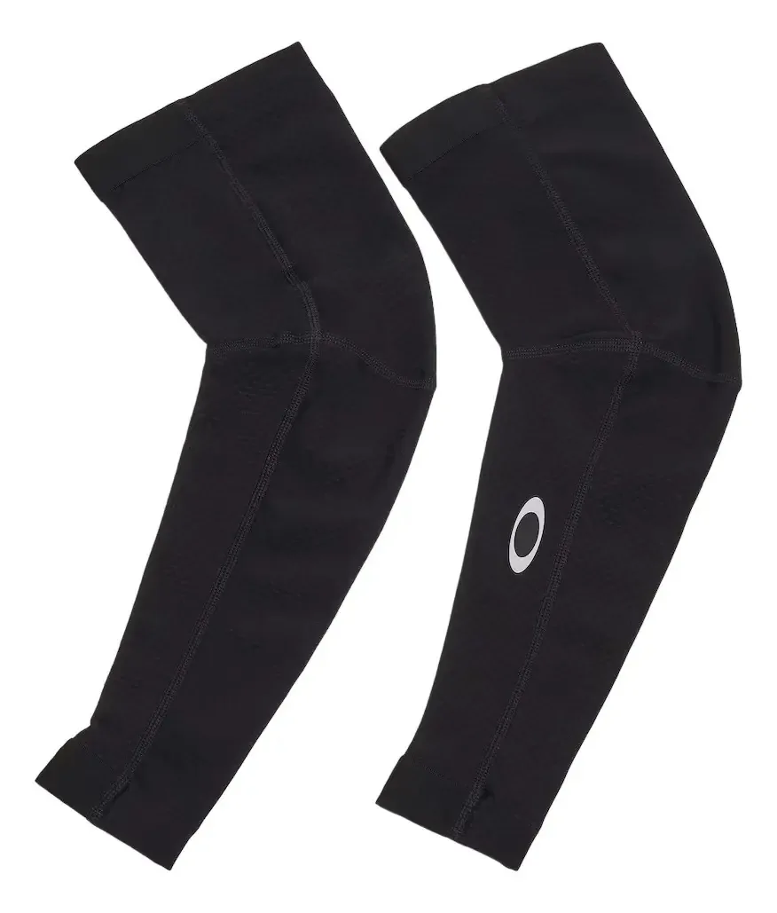 Mangas de compressão Oakley Cycling Clima Arm Warmer Color Blackout Size S/m