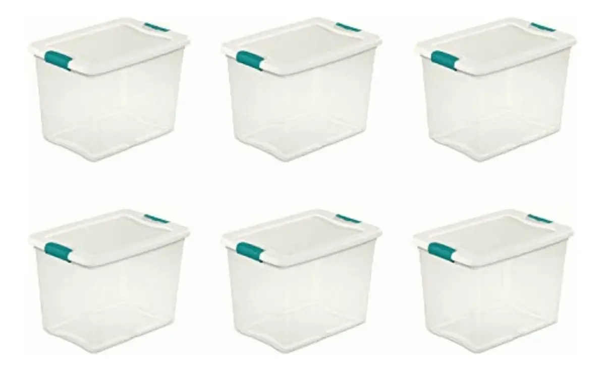 Sterilite Recipiente para Alimentos, Azul, 10 lbs.