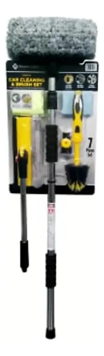 Kit de limpeza de carro premium, 7 unidades