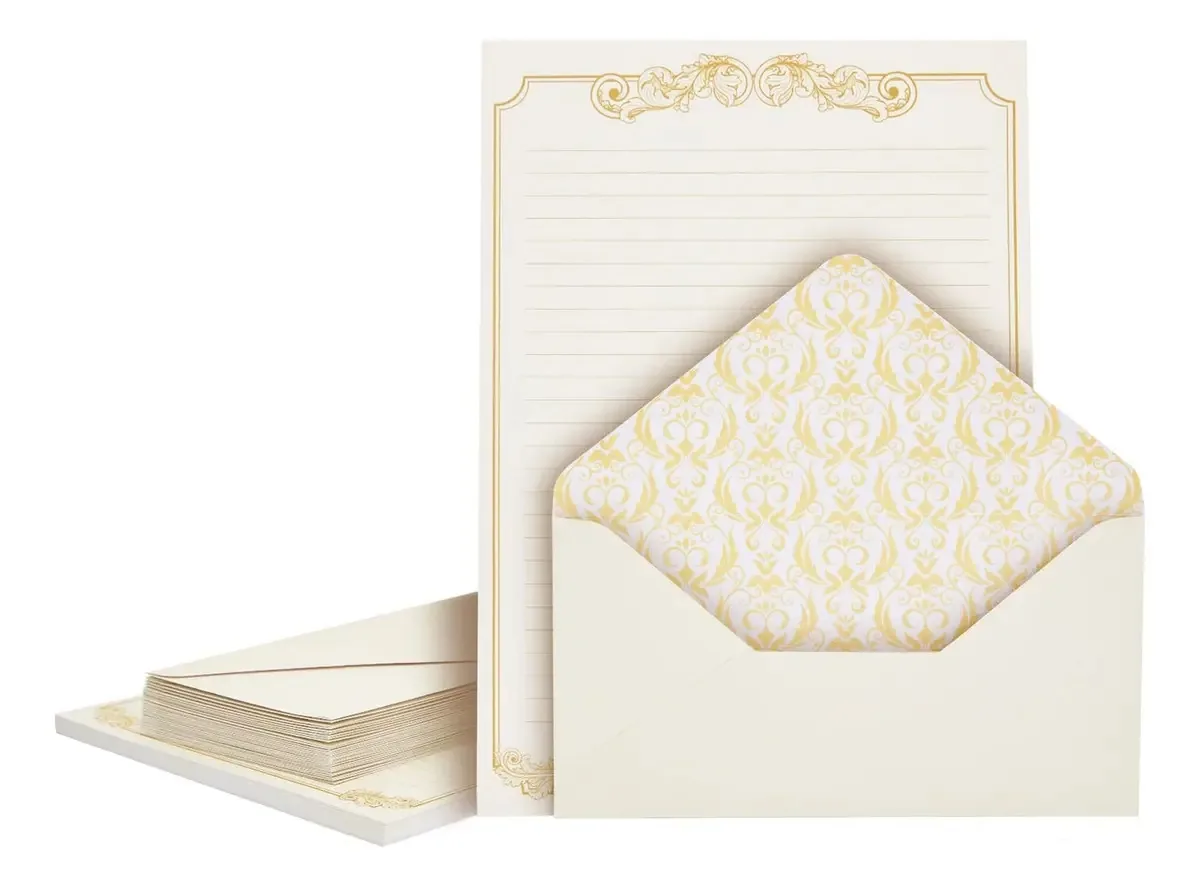 Conjunto de papelaria de 90 peças Paper Junkie, 60 folhas de PA