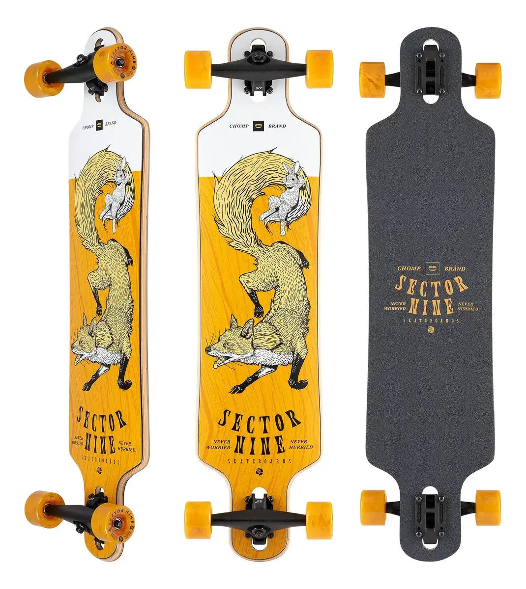 Setor 9 Bintang Fox Longboard Complete