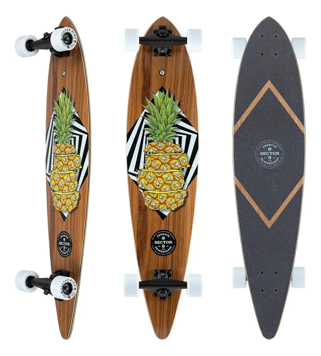 Longboard completo do Setor 9 Merchant Trader