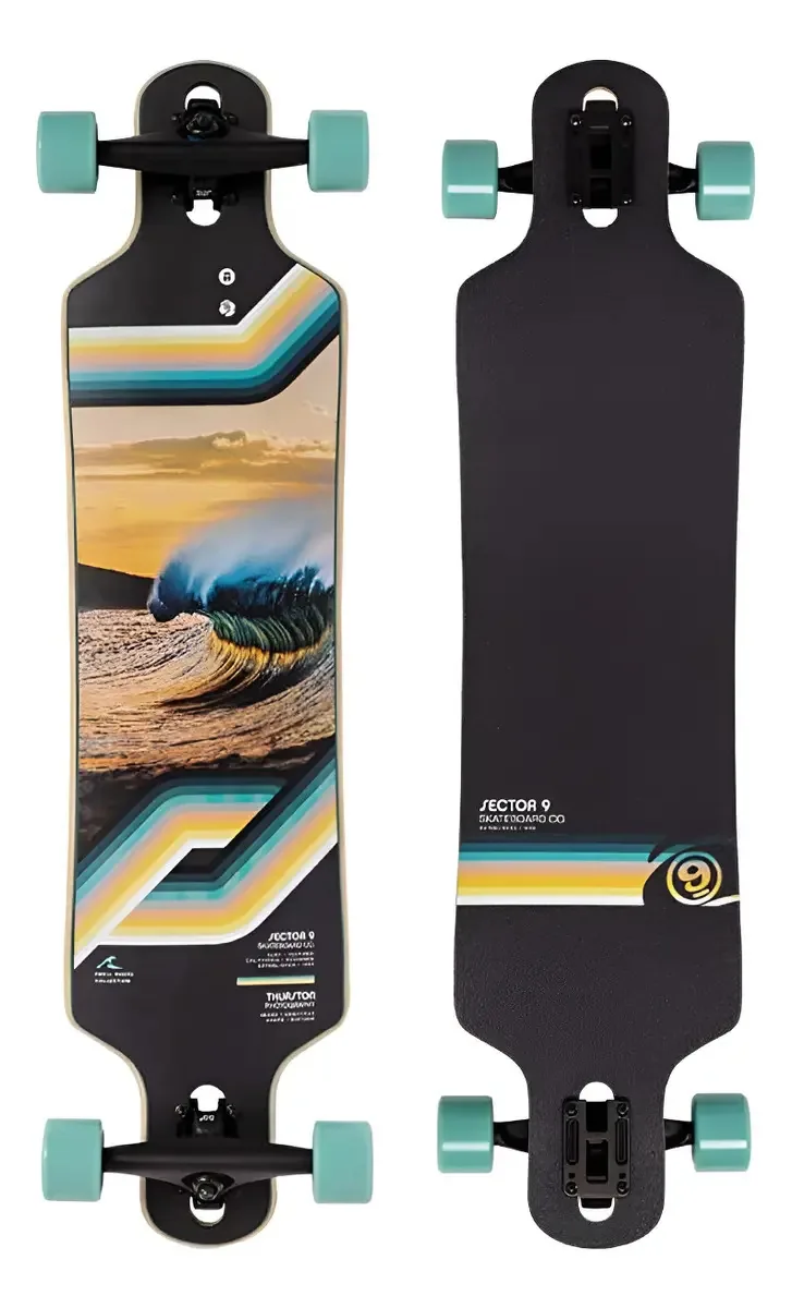 Longboard completo Bintang Bend Drop Through 925 x 38