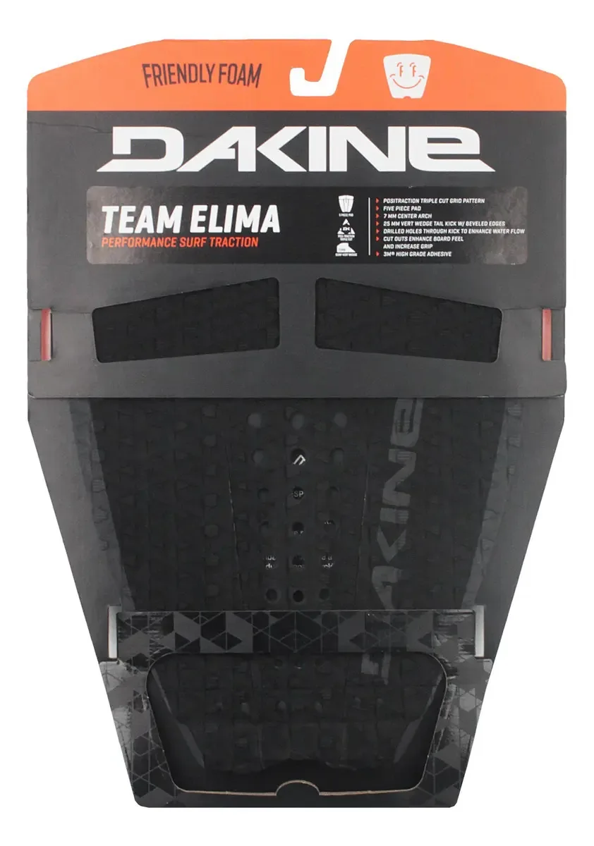 Deck Para Prancha De Surf Dakine Team Elima Black Cor Preto