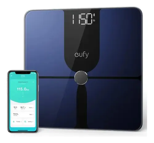 Balança Corporal Digital Eufy Smart Scale P1 com 14 Medições Cor Preto