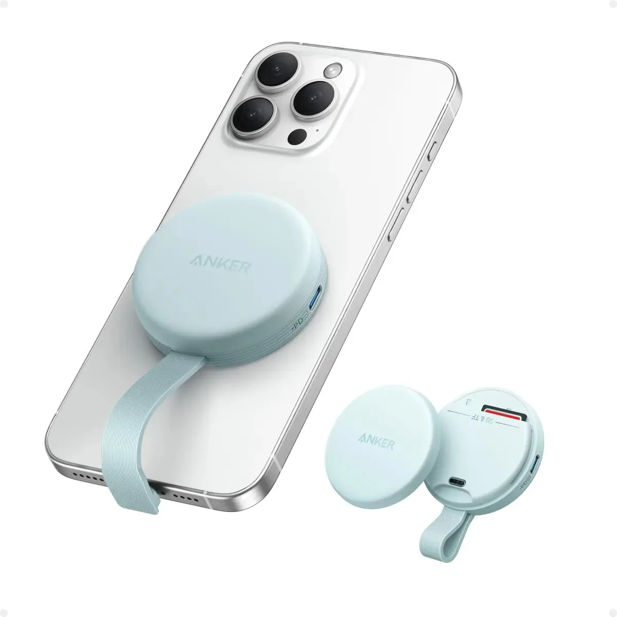Adaptador USB-c Anker Maggo, leitor de cartão SD para Ipho