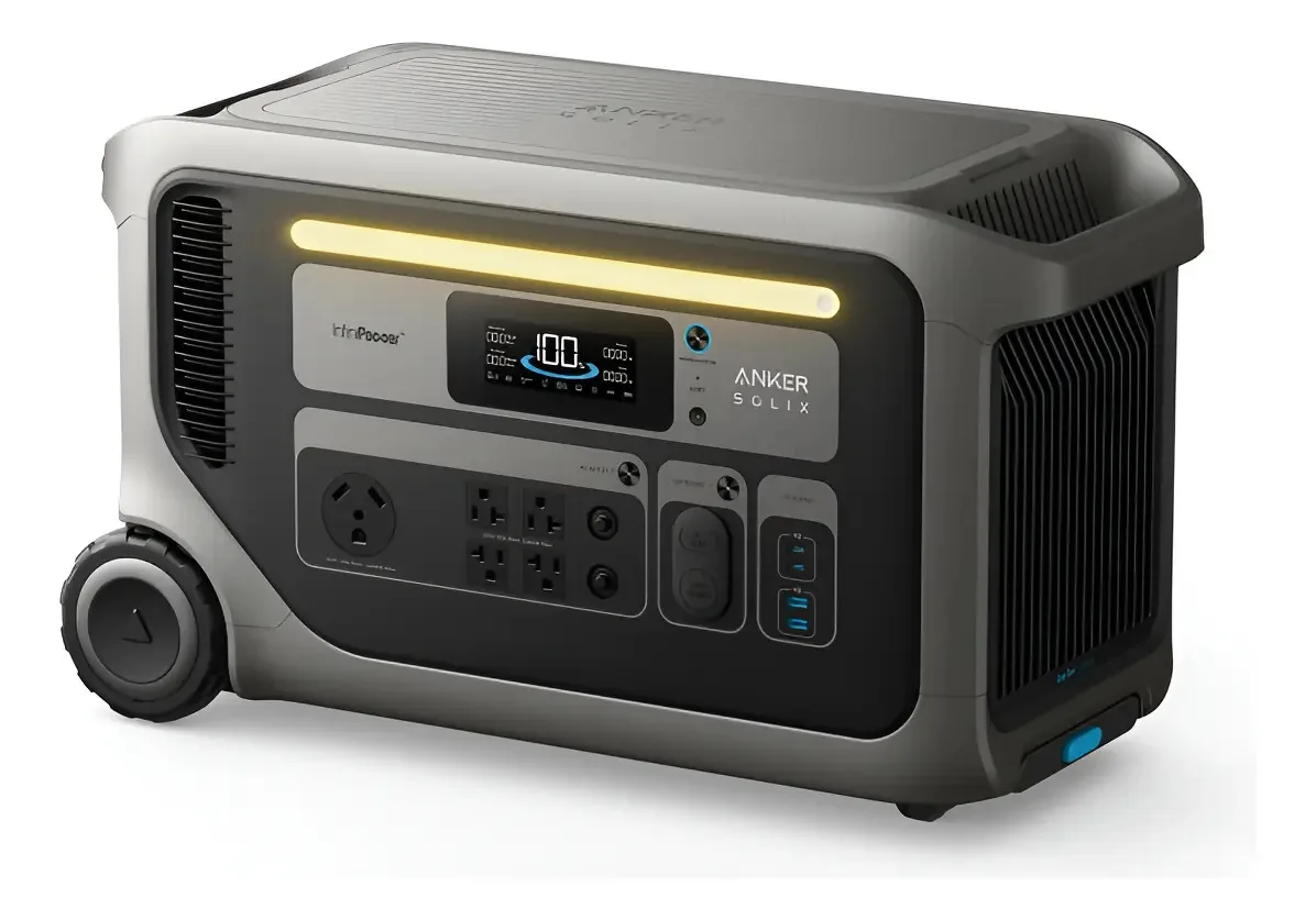 Central elétrica Anker Solix F3000 3600w 3072wh