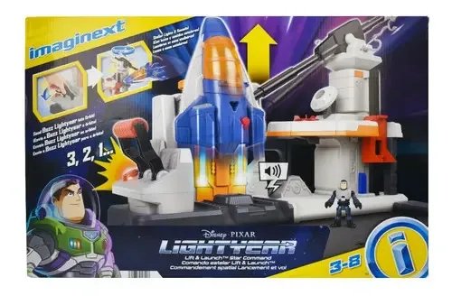 Disney Lightyear Star Comande e lance o Imaginext