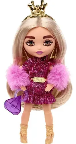 Barbie Extra Minis com acessórios e cabelo loiro