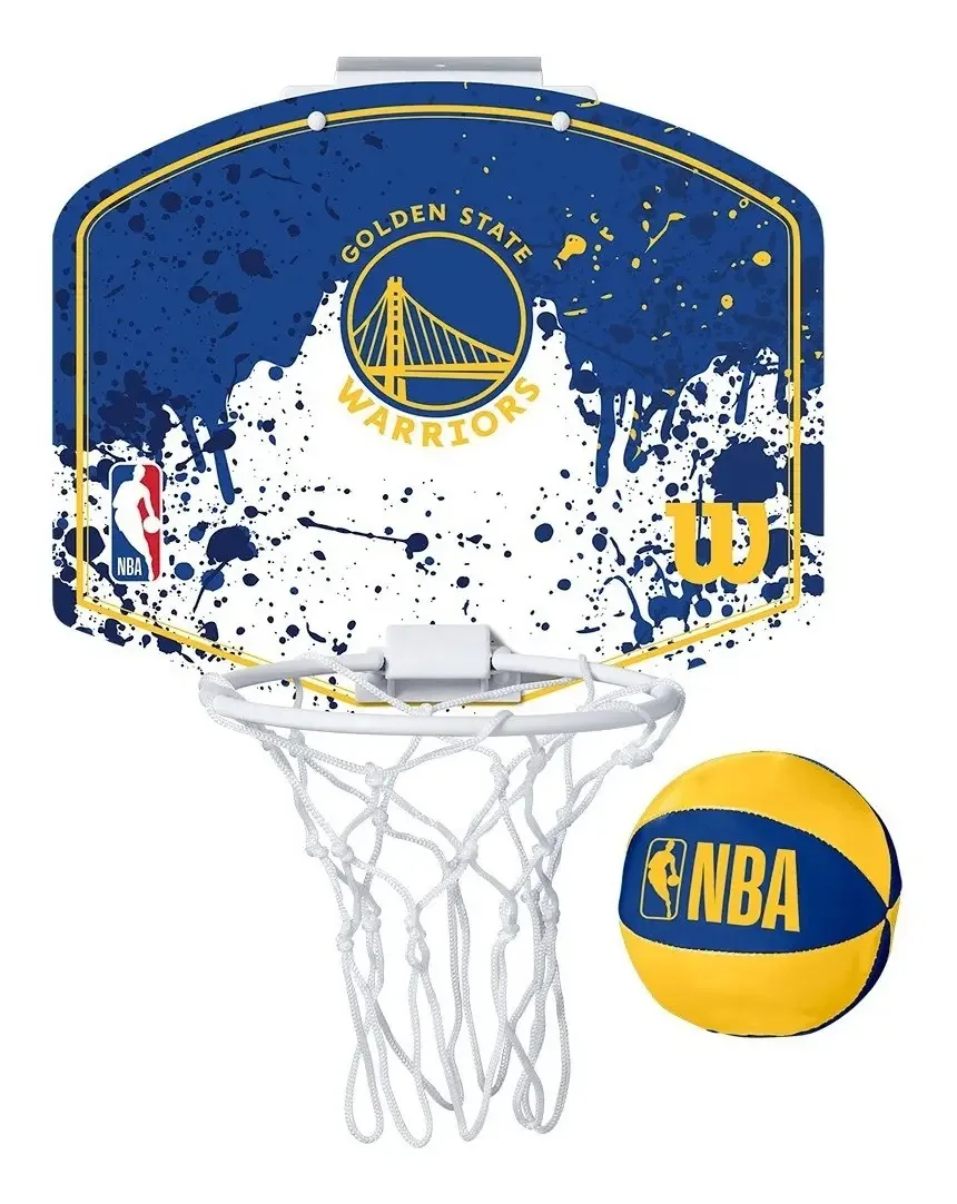 Minitabuleiro Wilson Nba Team e Mini Bola de Basquete