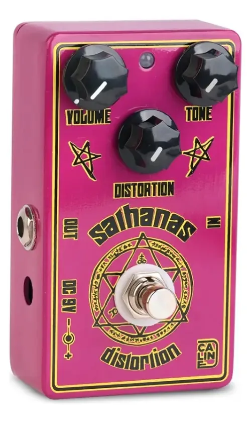 Pedal de efeito fúcsia Caline CP-501s