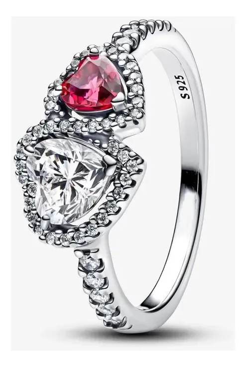 Anel de gravata borboleta clássico para mulheres, anel colorido Pa Jewelry S8 tamanho 8
