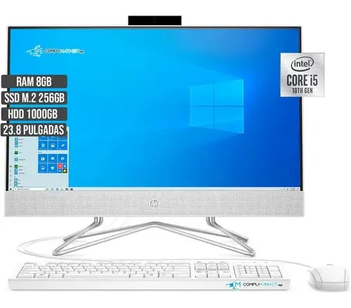 Computador Hp Core I5 All In One Ssd 256 Hdd 1tb Ram 8gb