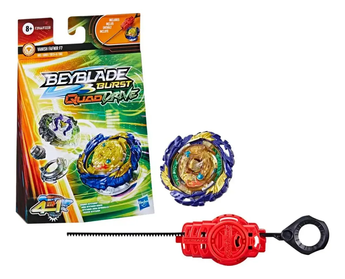 Beyblade Burst: Quad Drive, cor verde
