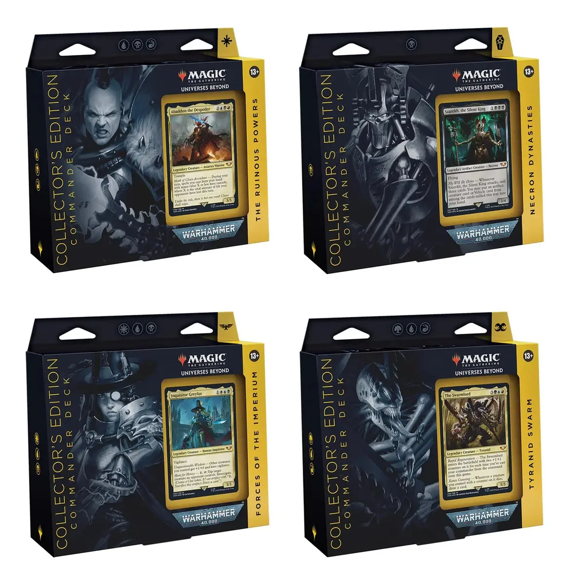 Commander Magic: The Gathering Warhammer 40.000 decks