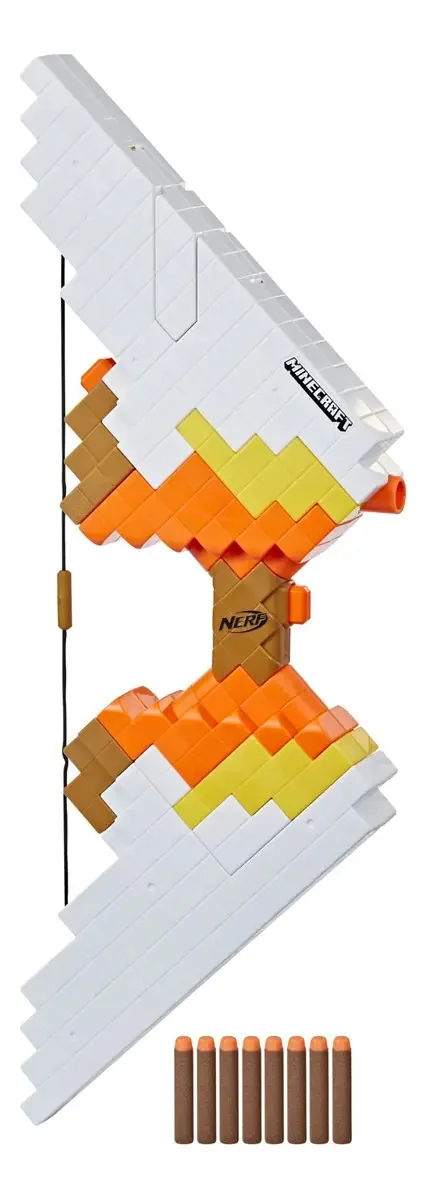 Blaster Bow Nerf Minecraft Sabrewing Motorizado Com 8 Dardos
