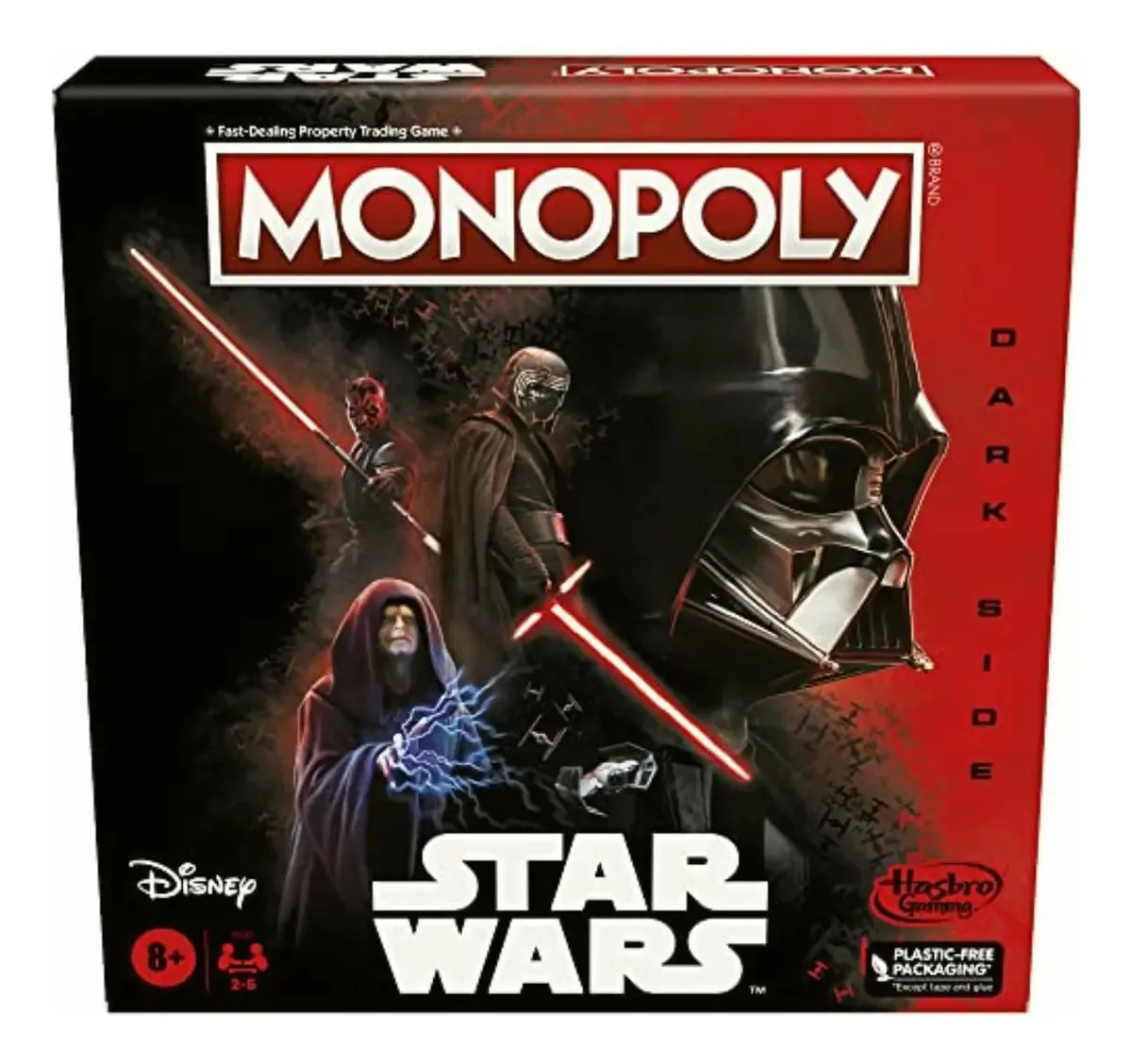 Monopoly: jogo de tabuleiro Disney Star Wars Dark Side Edition
