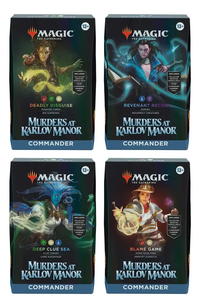 Magic The Gathering Murders At Karlov Manor Commander Decks Idioma Inglês