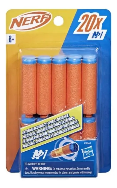 Substituição de dardos Wabro Nerf X20 série N F8640