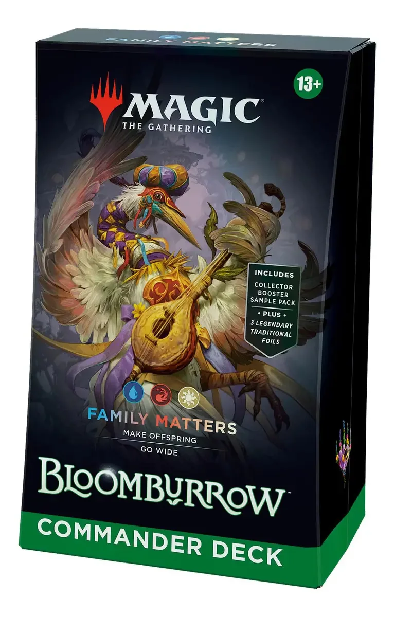 Deck de Commander - Bloomburrow - Family Matters - Magic: The Gathering