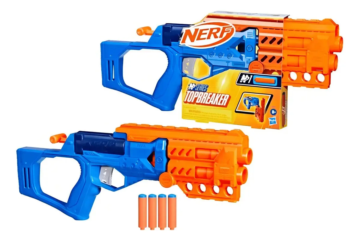 Lança Dardos Nerf N Series Topbreaker Hasbro