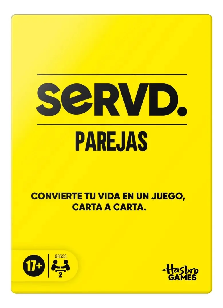 Casais de jogos de tabuleiro Hasbro Games Servd