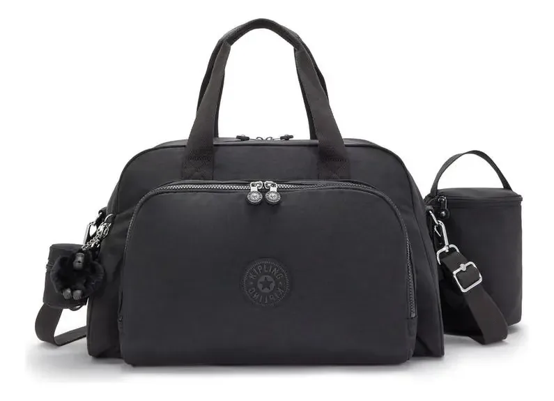 Bolsa Maternidade Kipling Camama Cor Black Noir